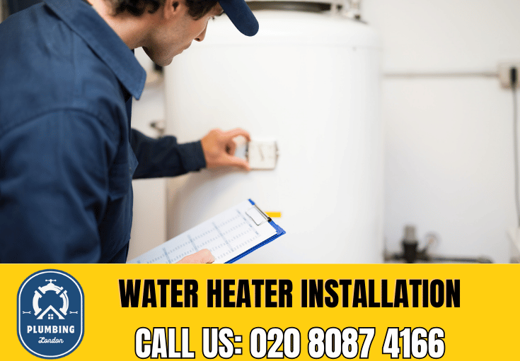 water heater installation Holland Park